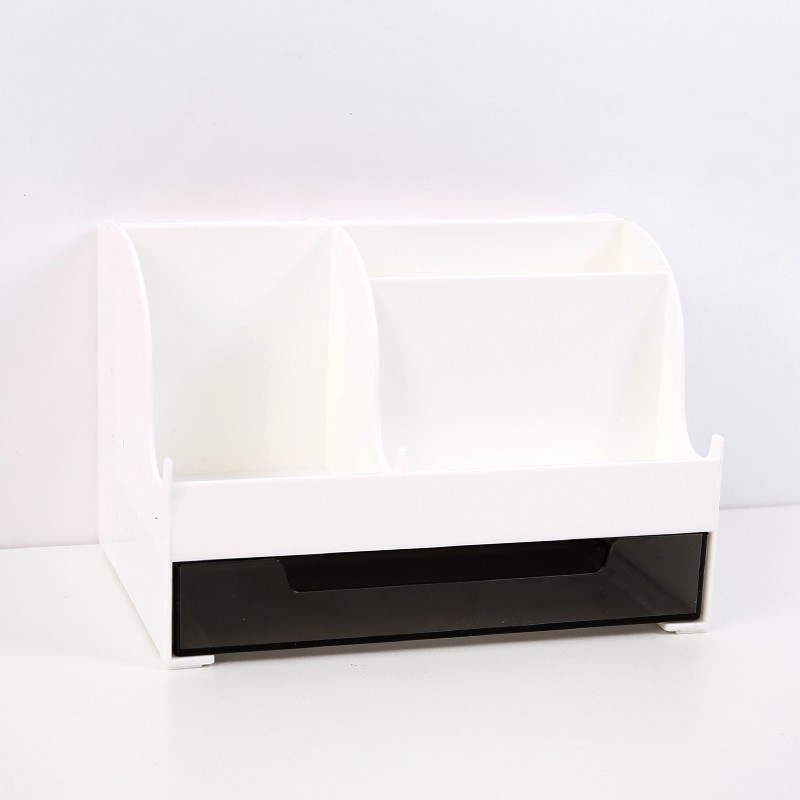Kệ Đựng Mỹ Phẩm Để Bàn 5 NgănSHOPEMTRANG07Hộp nhựa 5 ngăn đựng đồ trang điểm/mỹ phẩm để bàn tiện dụng cho bạn gái