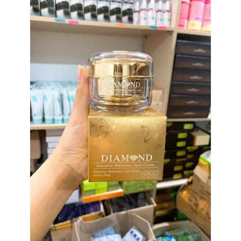 🌿HÀNG CHÍNH HÃNG🌿💎Kem Dưỡng Da Ban Đêm Kim Cương DIAMOND Intensive Whitening Night Cream💎