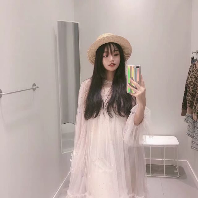 Đầm lưới kim sa công chúa lấp lánh có bigsize