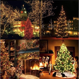 Dây nháy trang trí cây thông noel dài 20m, trang trí nhà cửa,  trang trí sự kiện tiệc cưới, trang trí quán cafe, shop