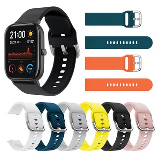 Dây đeo silicon thay thế 20mm dành cho Xiaomi Huami Amazfit GTS/ GTR 42mm/ Bip Lite/ Bip S