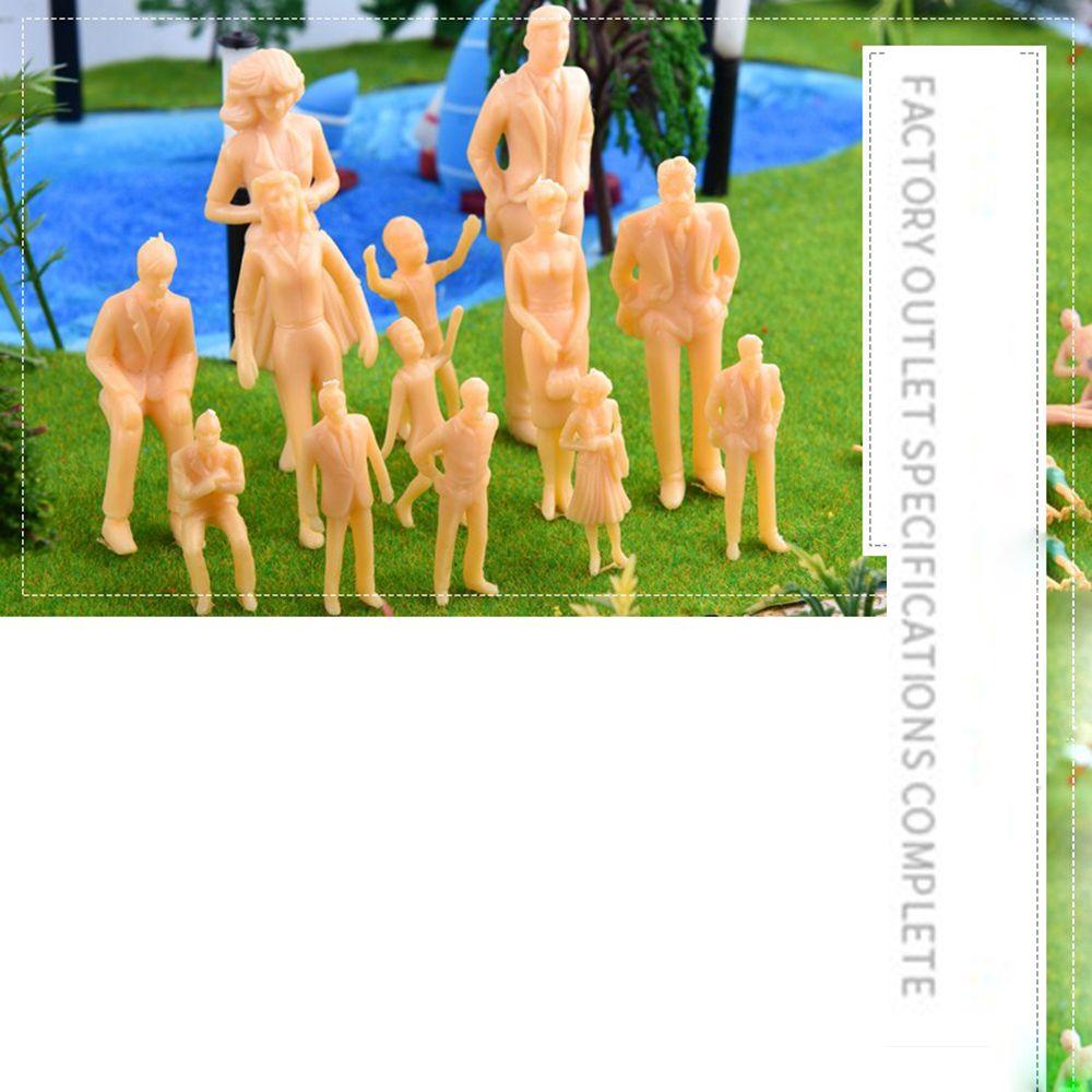 Set 10 / 30 Mô Hình Con Người Dùng Trang Trí Tiểu Cảnh Bãi Biển