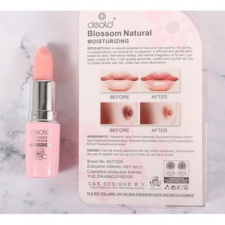 Son Dưỡng Môi DEOLD, Son Dưỡng Khử Thâm Môi, Hồng nhũ Hoa