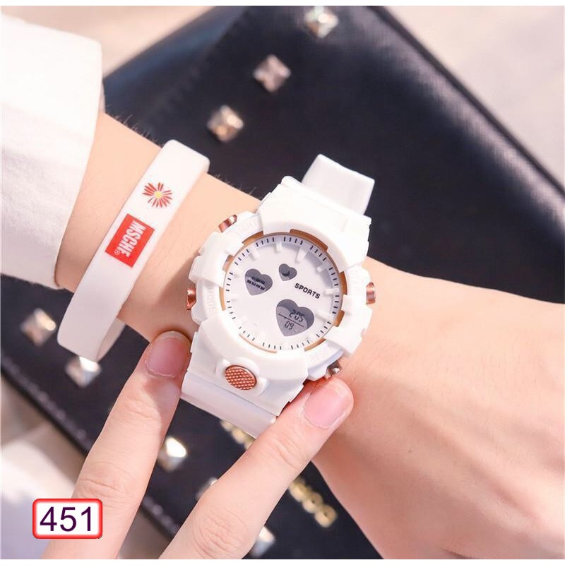 [Mã FAMARAL2 giảm 10K đơn 50K]ĐỒNG HỒ NAM NỮ SPORTS ĐIỆN TỬ 451 MẶT TRÁI TIM THỂ THAO SIÊU ĐẸP | BigBuy360 - bigbuy360.vn