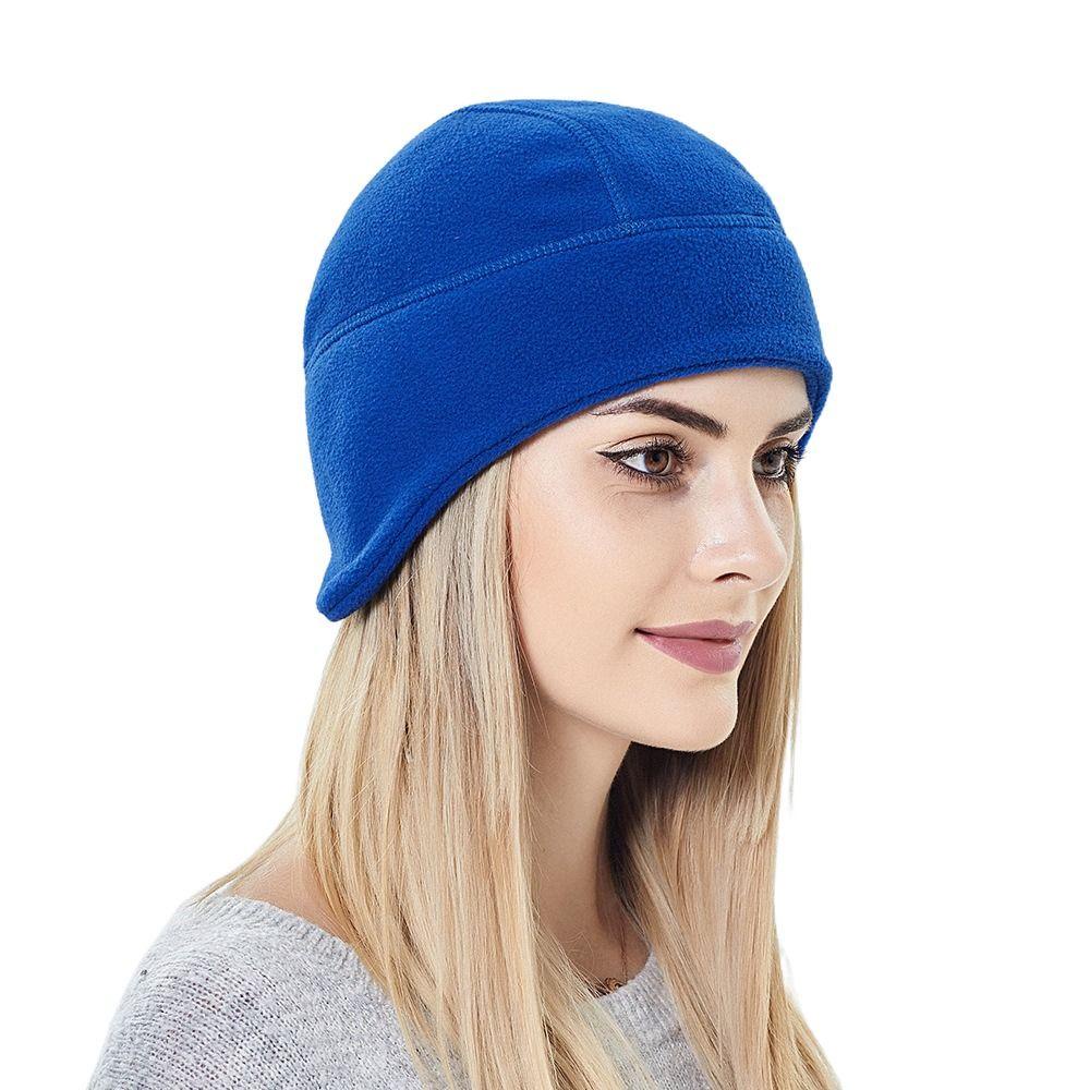 Mũ Nhung Chắn Gió WMES15H Giữ Ấm Mùa Đông Cho Nam Nữ Khi Lái Xe Ngoài Trời