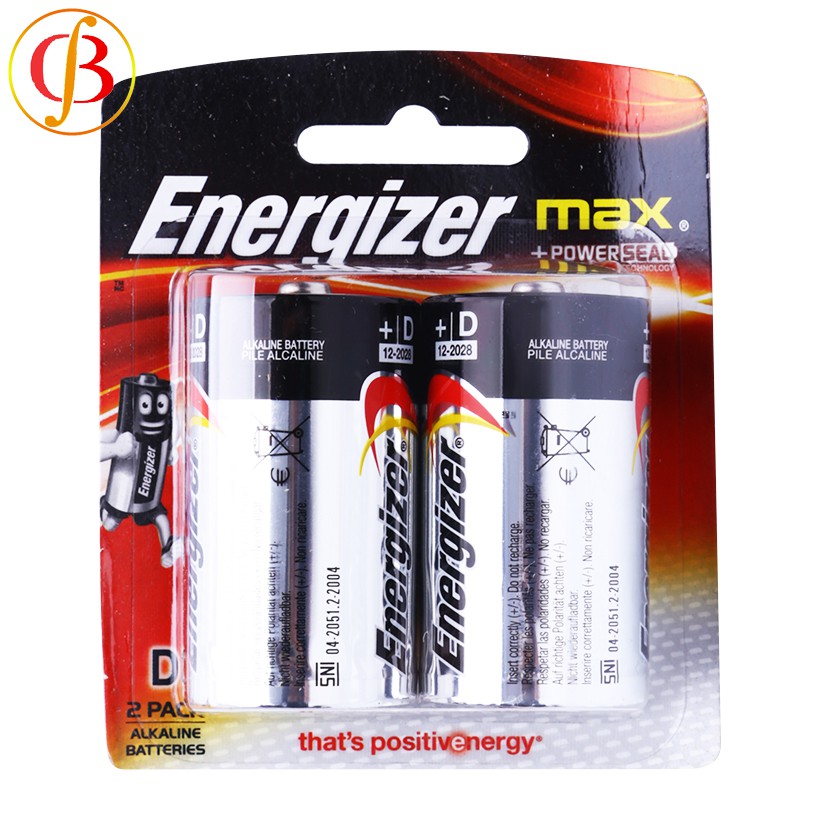 Pin Energizer D, Pin Đại E95 LR20(1vỉ 2 viên)