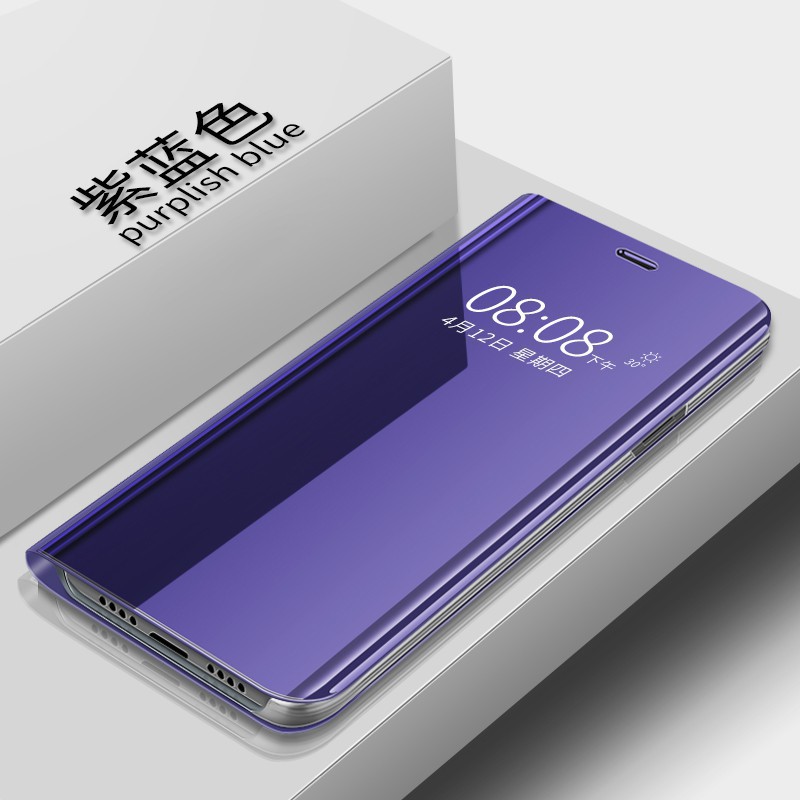 Bao da điện thoại tráng gương trong suốt cho Huawei Nova 2i 3E Lite 2