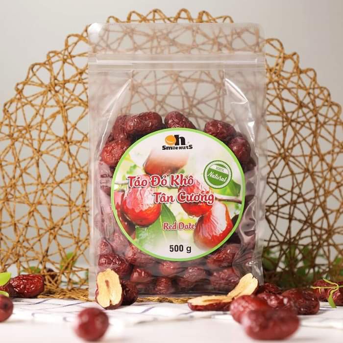 TÁO ĐỎ KHÔ TÂN CƯƠNG 500GR