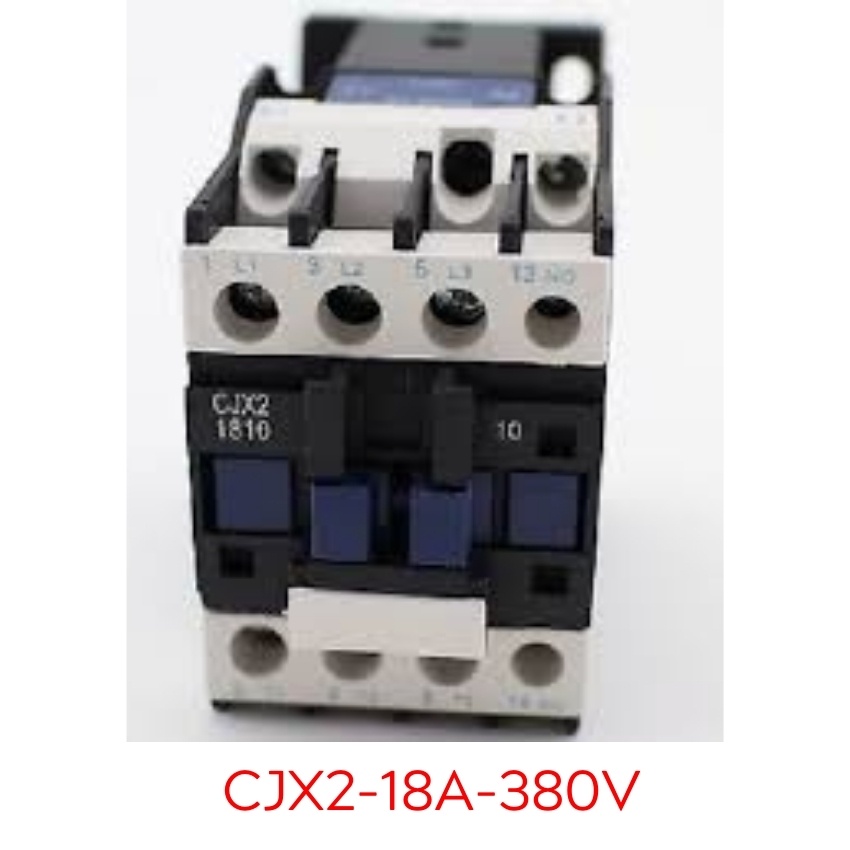 Khởi động từ contactor 18A /220VAC/ 380VAC CJX2 công suất lớn