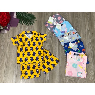 Bộ Yukata chất thô Hàn cho bé