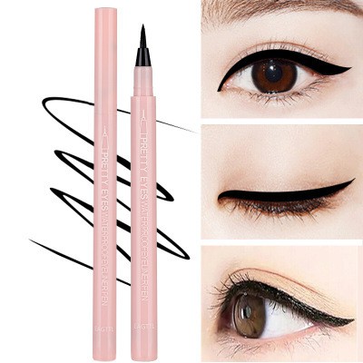 Bút Kẻ Mắt Dạng Lỏng Màu Đen Lâu Trôi Không Thấm Nước Dễ Sử Dụng 2g