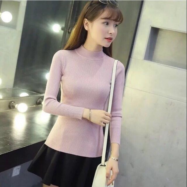Combo áo len cổ lọ