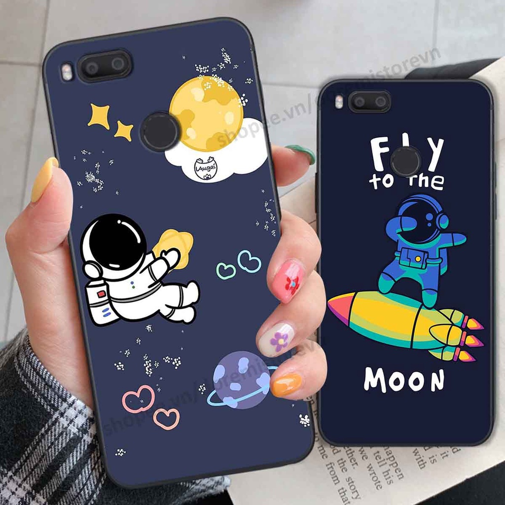 Ốp Xiaomi Mi A1 hình vũ trụ, ngân hà, thời trang phong cách ốp lưng siêu đẹp