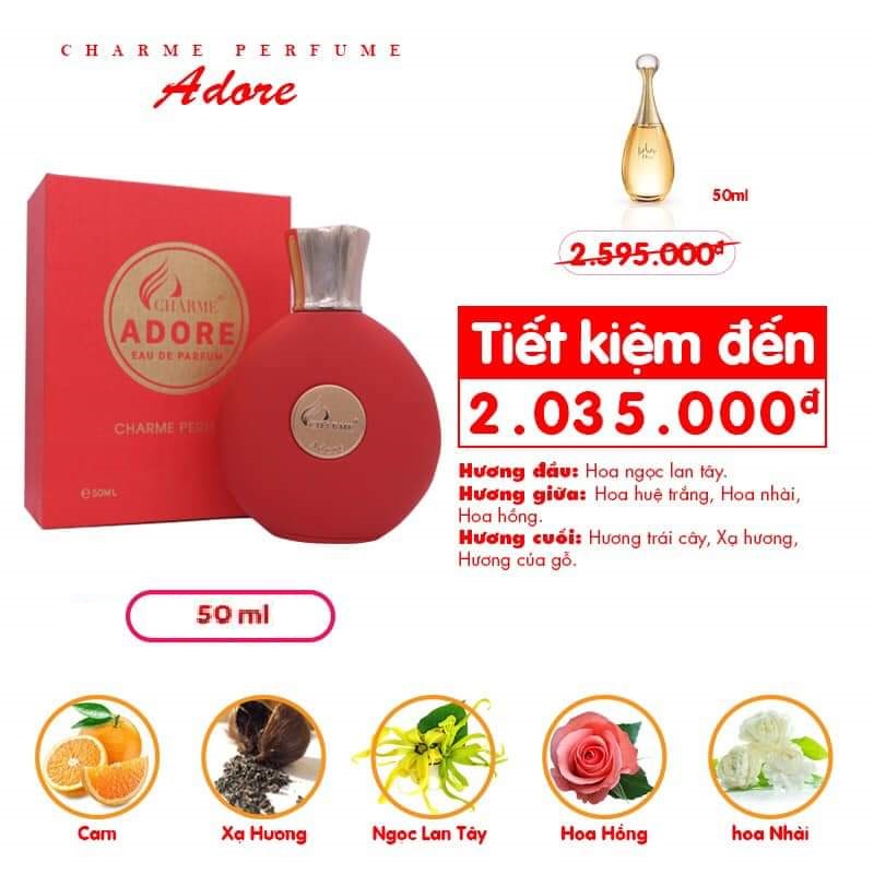 Nước hoa Charme Adore 50ml