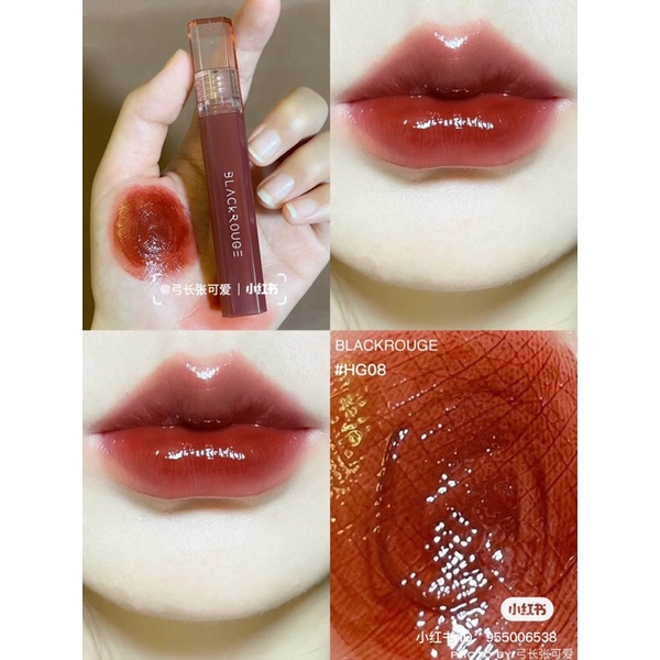 Son Tint Bóng Black Rouge Half N Half Water Glow HG08