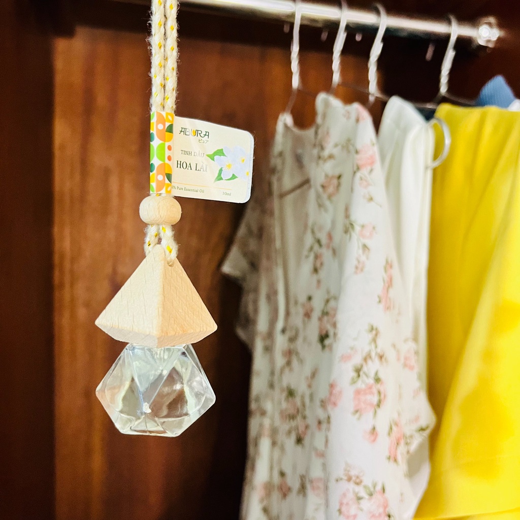 Tinh dầu Hoa Lài treo thơm tủ quần áo ABURA  tinh dầu Hoa Nhài treo phòng thơm xe hơi ô tô lưu hương lâu