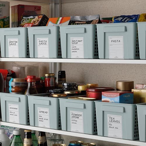 Giỏ đựng đồ đa năng dáng rộng màu xanh NHẬT BẢN