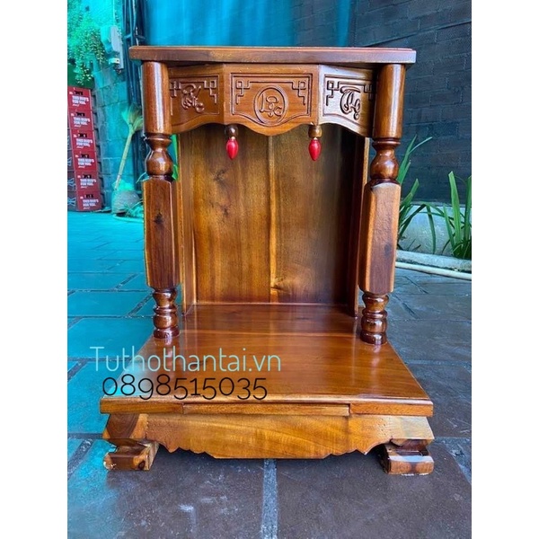 Bàn thờ thần tài cột vuông 48 x 68cm