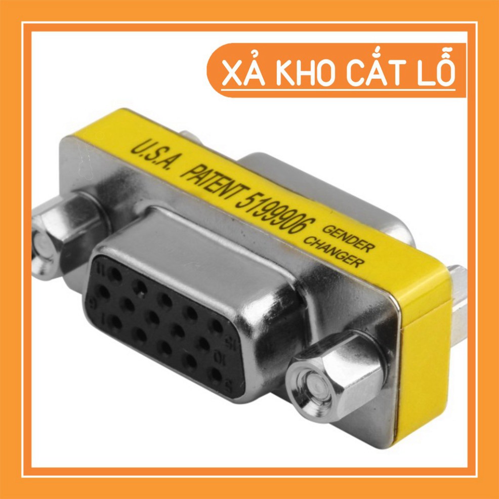 Đầu nối VGA (Xả Kho) Đầu nối vga-vga, 2 đầu âm. hàng chuẩn chất lượng giá cực tốt - Home Computer | BigBuy360 - bigbuy360.vn
