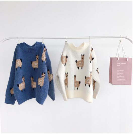 NNJXD Áo Sweater Dài Tay Xinh Xắn Hợp Thời Trang Dành Cho Bé Trai