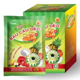 1 Hộp Bột rau câu dẻo Hoàng Yến ( 10g x 12 gói )