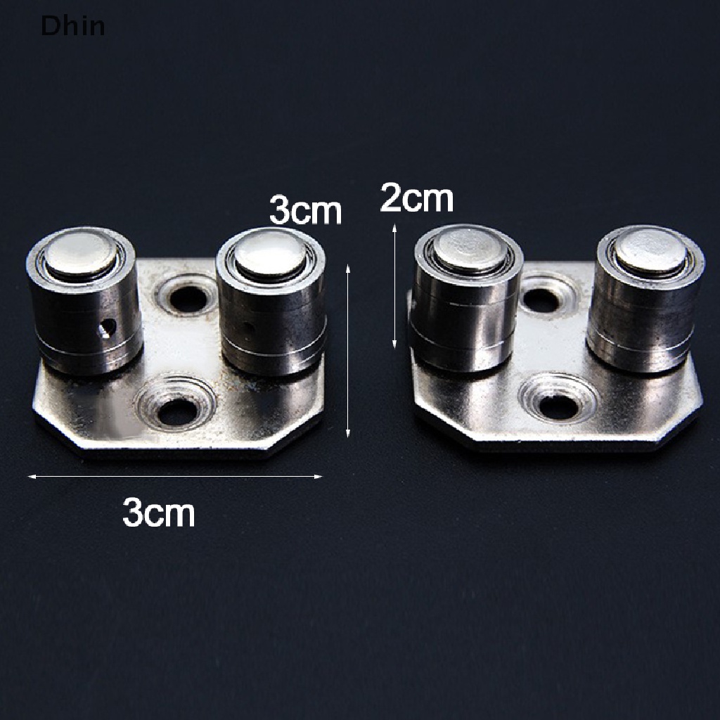 Bộ 2 Con Lăn Cố Định Cửa Trượt Bằng Gỗ Tiện Dụng