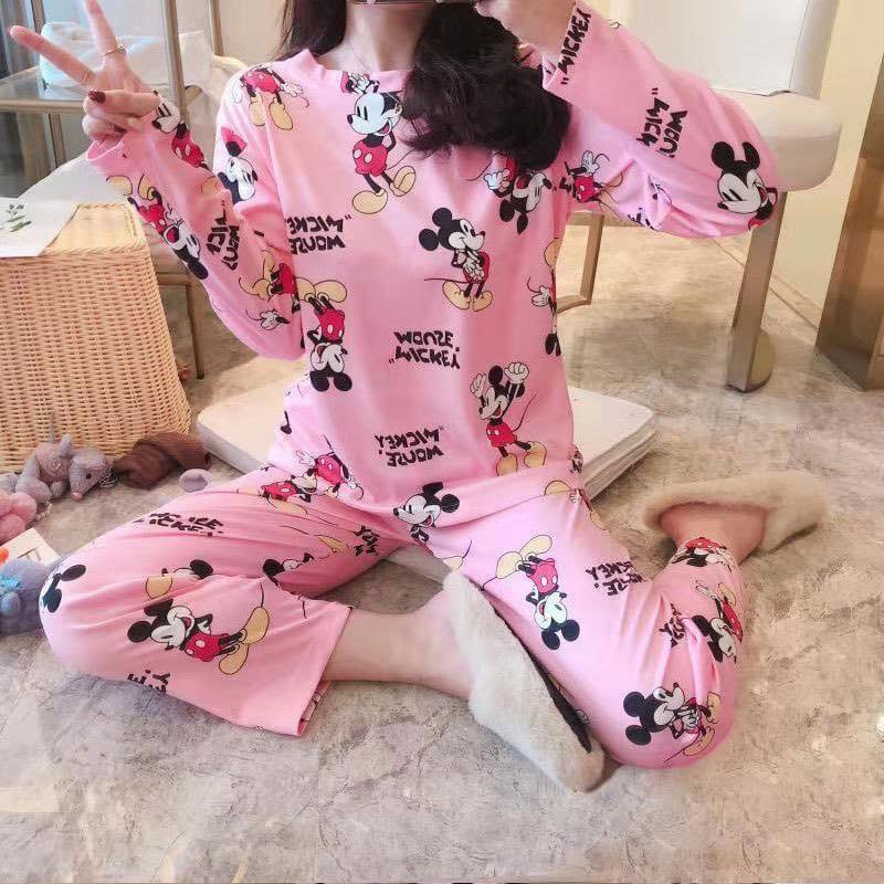 [Sale] Đồ bộ mặc ở nhà, đồ ngủ cotton giấy, mỏng, nhẹ, thoáng mát | BigBuy360 - bigbuy360.vn