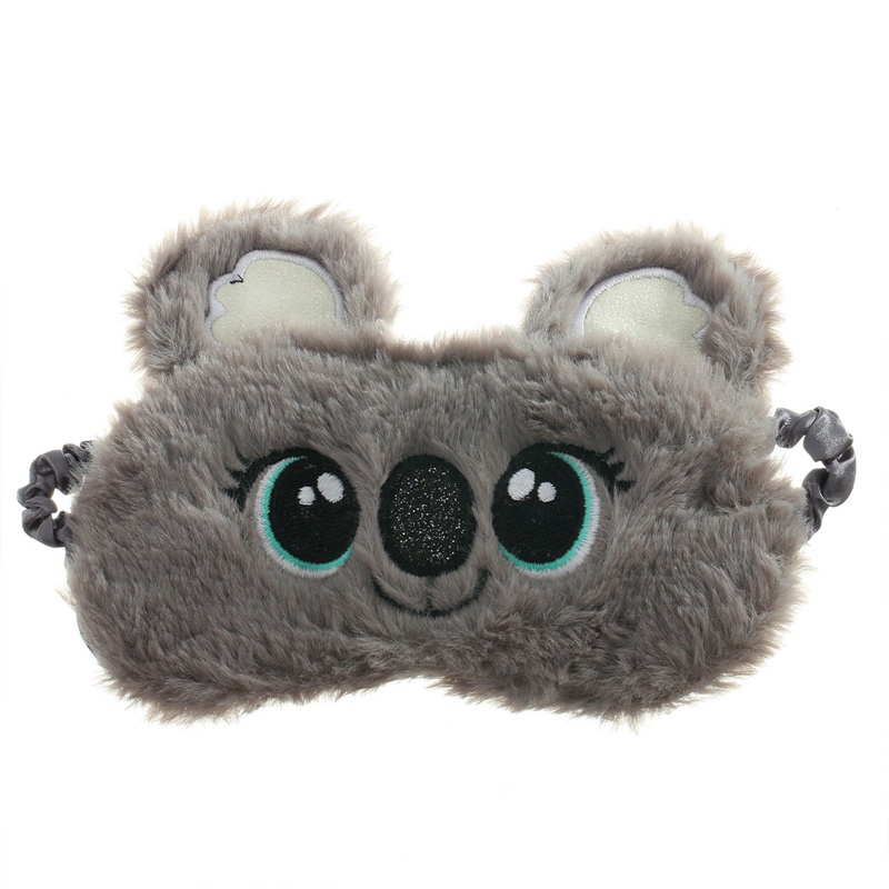 Mặt Nạ Che Mắt Ngủ Họa Tiết Hoạt Hình Koala Dễ Thương Cho Bé Gái