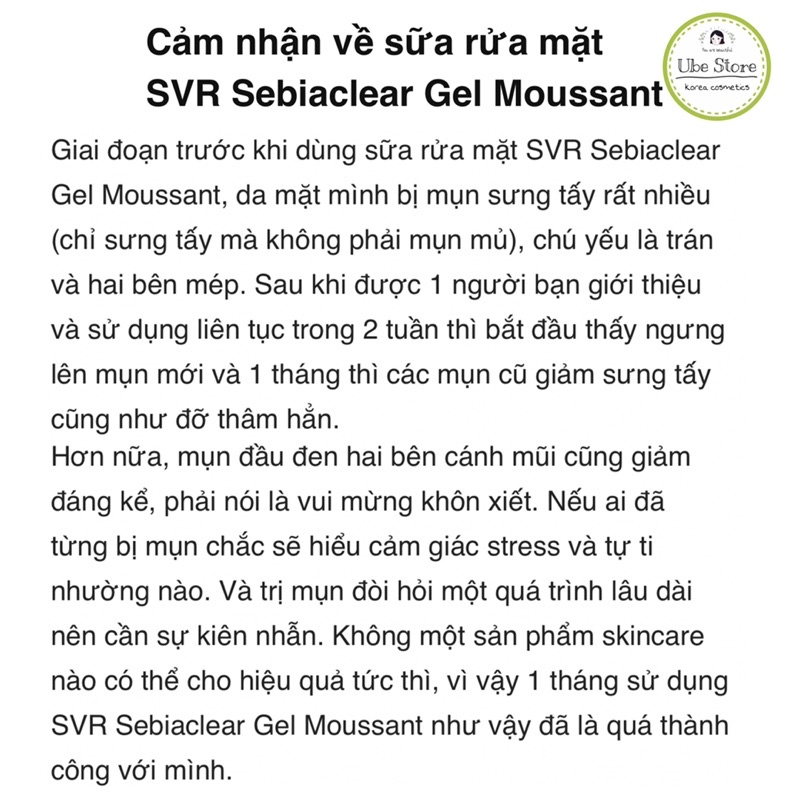 SỮA RỬA MẶT/ TẨY TRANG SVR SEBIACLEAR 400ML | BigBuy360 - bigbuy360.vn