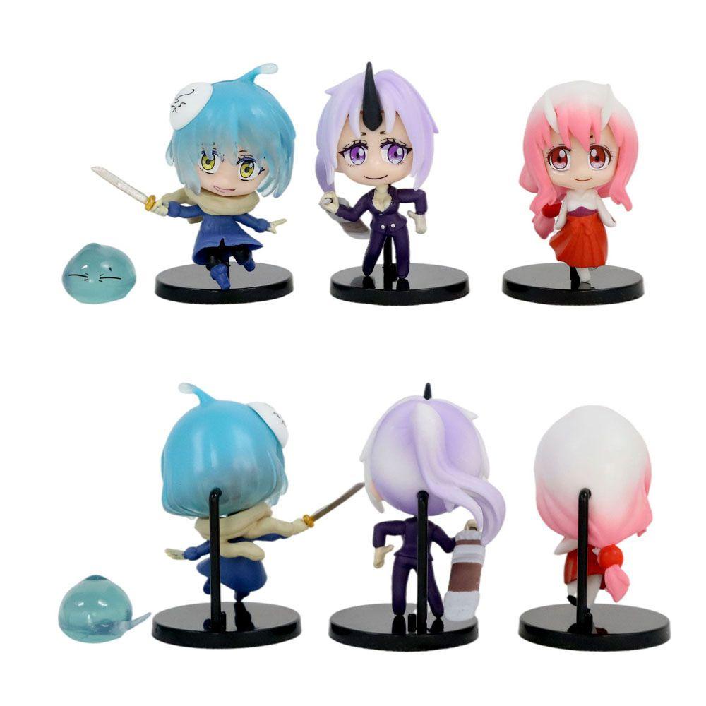 Set 6 Mô Hình Mô Phỏng Nhân Vật Hoạt Hình Rimuru