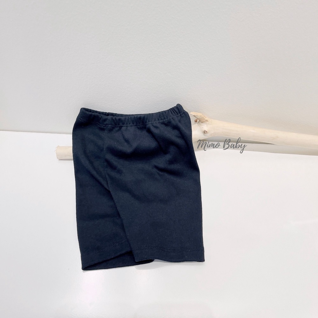 Quần legging đùi màu trơn Mimo Baby cho bé gái QA27