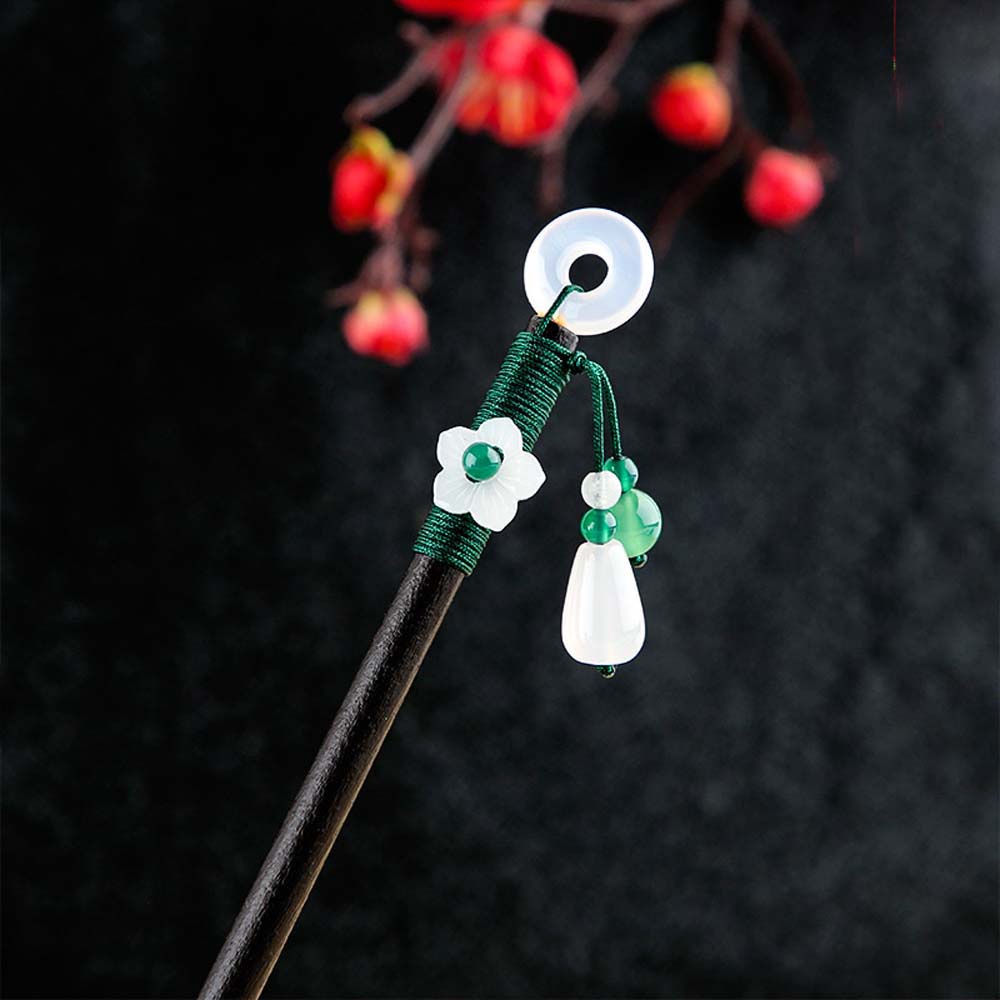 Trâm Cài Tóc Bằng Gỗ Phong Cách Trung Hoa Cổ Điển Cho Nữ