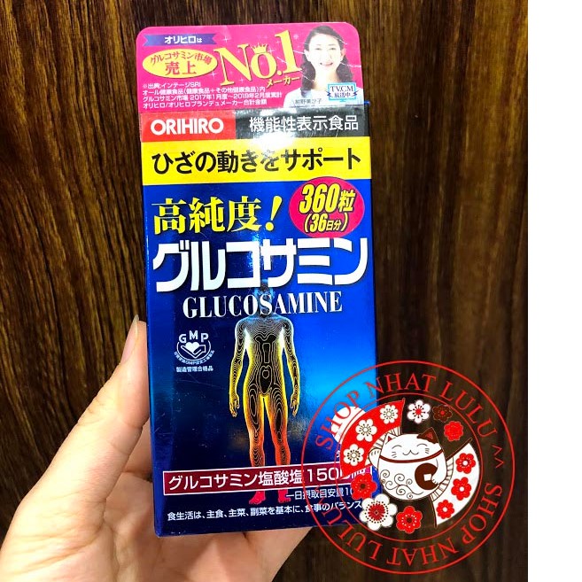 Viên uống bổ xương khớp Glucosamin Orihiro 900 viên và 950 viên Nhật bản