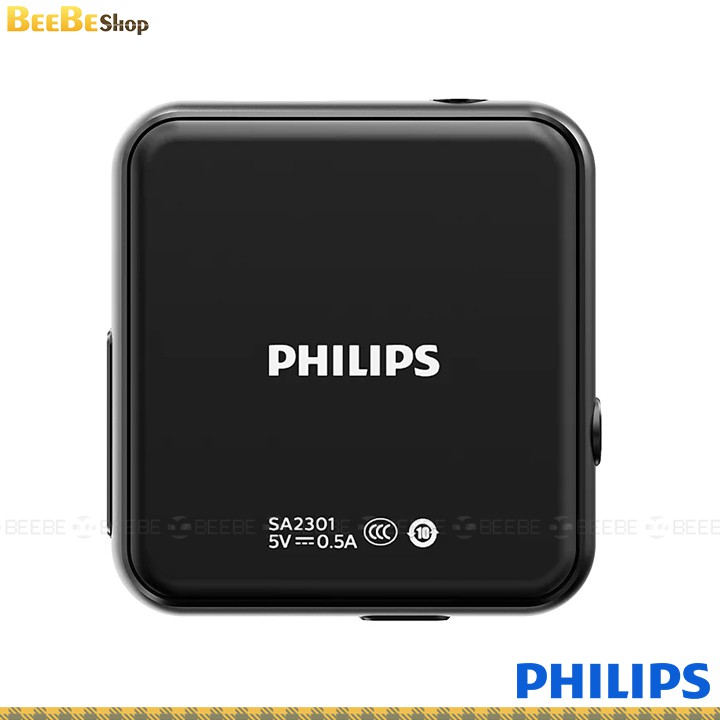 Philips SA2301 - Máy Nghe Nhạc, Ghi Âm, Màn Hình Cảm Ứng, Kiểu Dáng Thể Thao