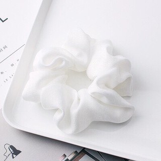 Buộc tóc vải lụa Satin thời trang Scrunchie - Dây buộc tóc nữ tính
