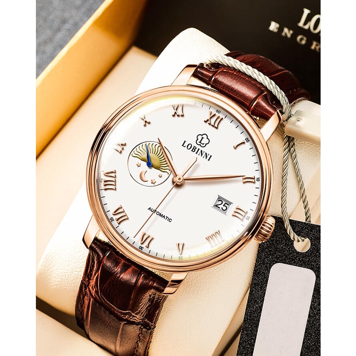 Đồng hồ nam chính hãng LOBINNI L12032-1