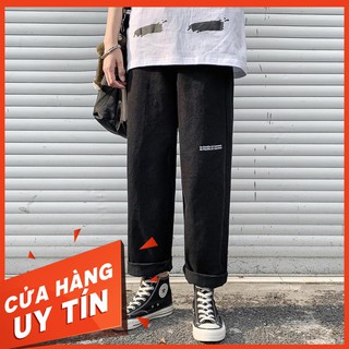 [NHẬP PHONCUS10 GIẢM 15K] Quần Jean Nam QUẢNG CHÂU Quần Baggy 04 ⚫️ UNISEX Cao Cấp