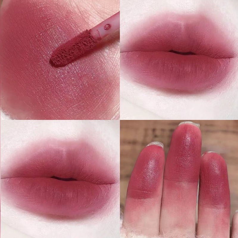 Son Kem Lì Nhung Mịn Không Thấm Nước Treo Trang Điểm