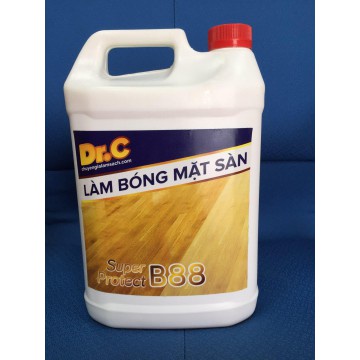 Dung dịch phủ bóng Dr.C- B88 loại 5 Lít bảo vệ sàn gỗ, đồ gỗ nội thất SIÊU RẺ