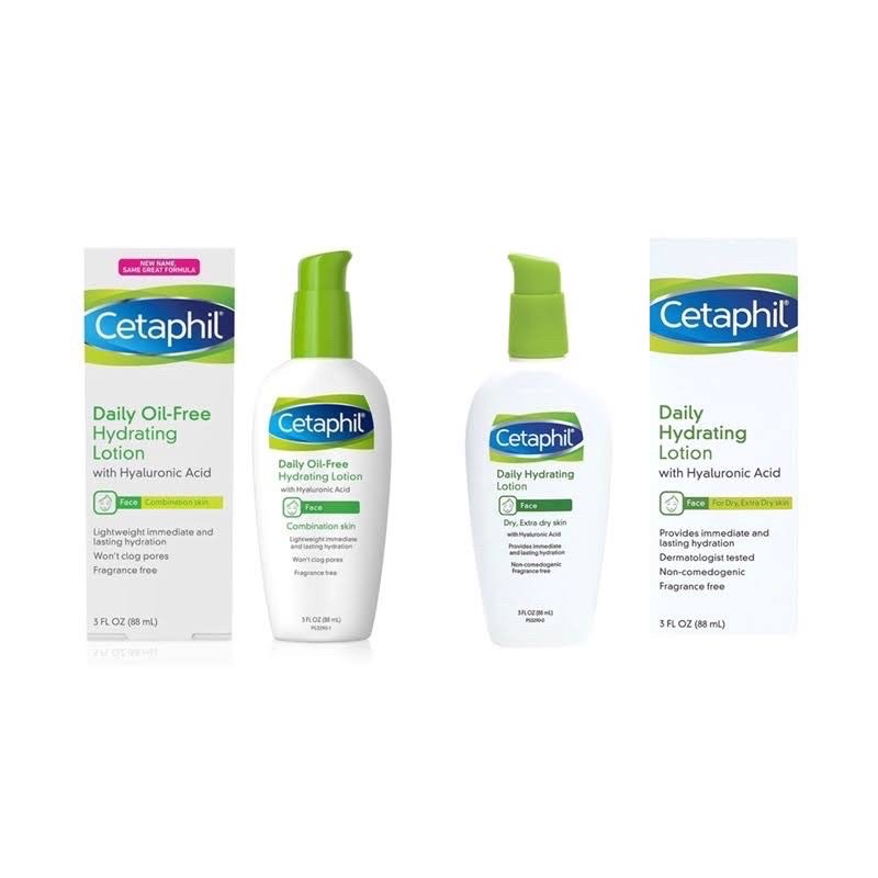 Kem dưỡng ẩm da mặt cho da khô- da nhạy cảm Cetaphil Daily Hydrating Lotion Face 88ml