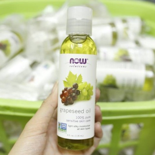 Tinh Dầu Hạt Nho Now Grapeseed Oil 100% Pure Sensitive Skin Care.
