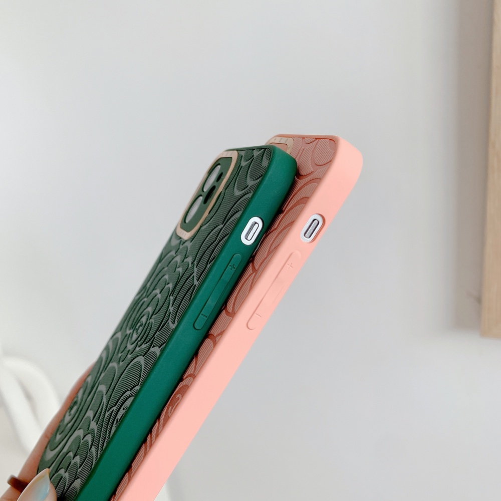 Sang Trọng Ốp Điện Thoại Tpu In Họa Tiết Hoa Cho Iphone 12 11 Pro Max Mini Xs Max Xr X 8 7 Plus Se2020 | BigBuy360 - bigbuy360.vn