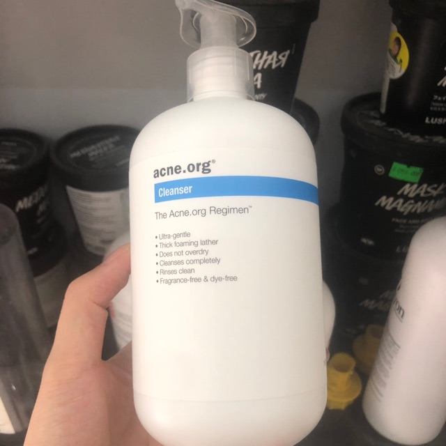 Sữa rửa mặt cho da mụn acneorg acne.org acne org