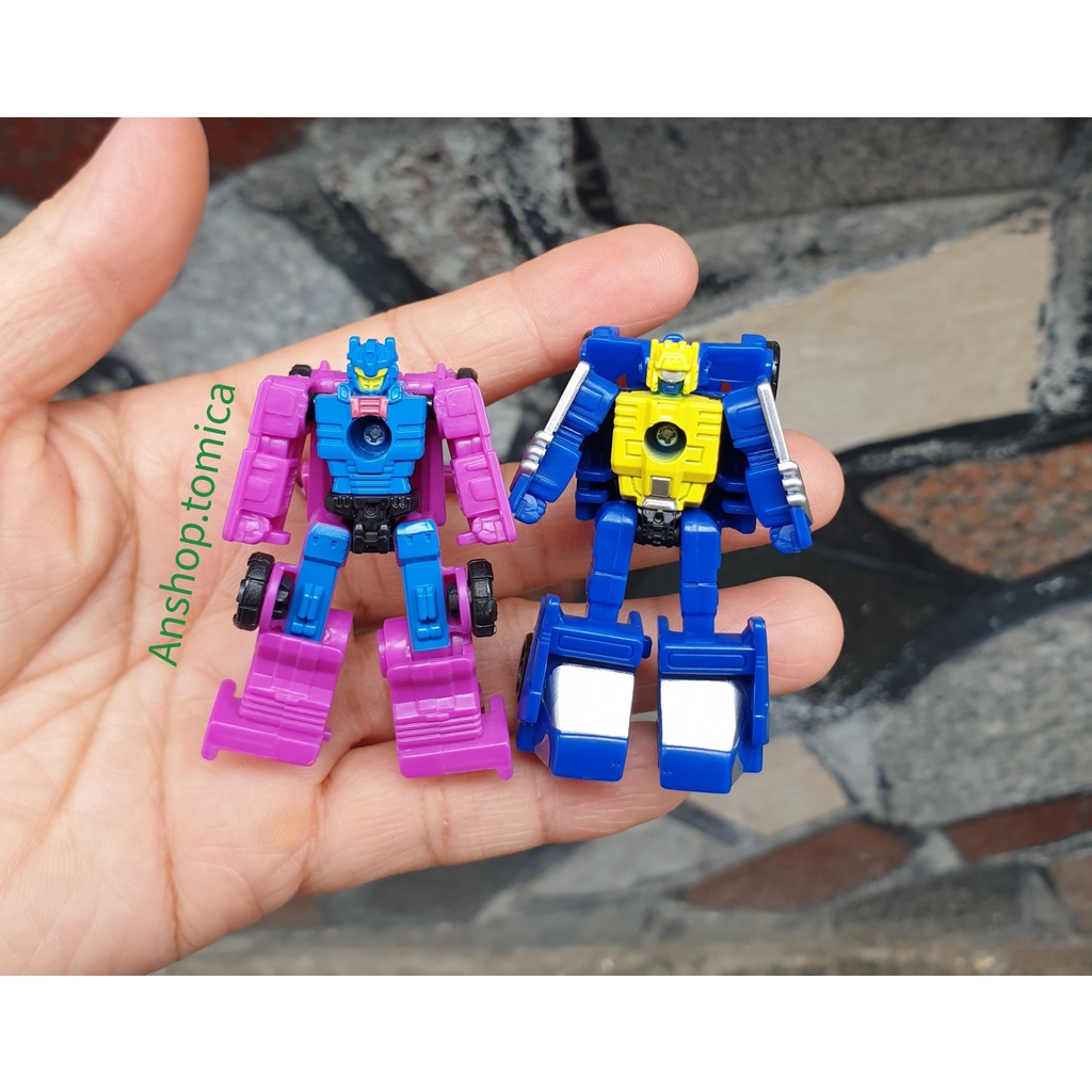 Robot biến hình Transformers WFC Earthrise Race Track Patrol Micromasters Roller Force & Ground Hog
