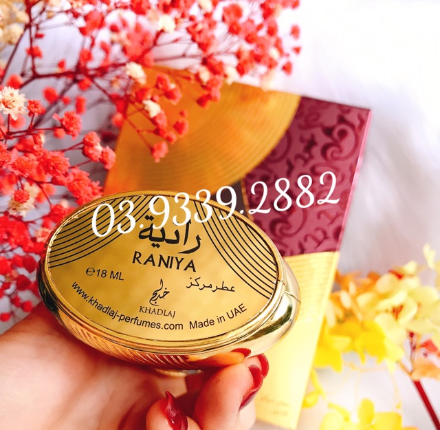 Tinh dầu nội địa Dubaj Raniya