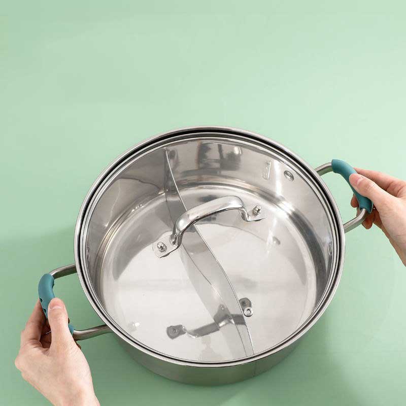 Set 2 Miếng Silicone Cách Nhiệt Bọc Tay Cầm Nồi Cách Nhiệt