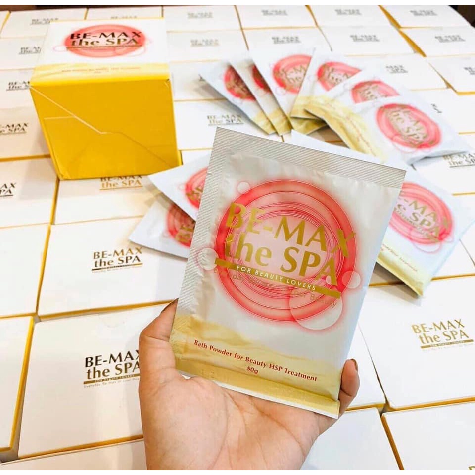 [Chính hãng] Bột Tắm Trắng Be-Max The Spa Bath Powder - 1 gói