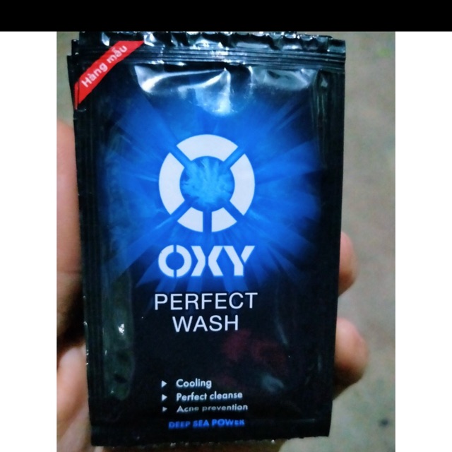 10 gói sữa rửa mặt OXY