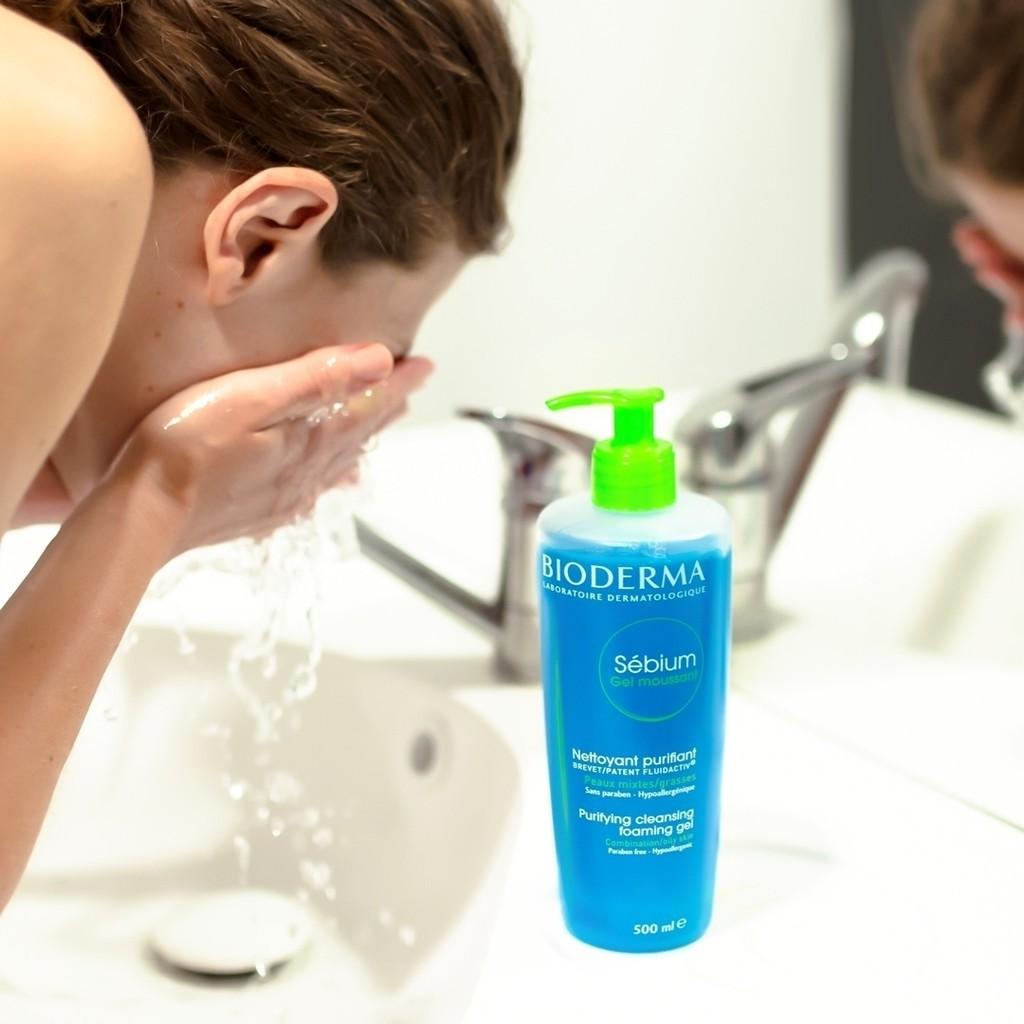 Sữa rửa mặt Bioderma Sebium / Sensibio Gel moussant 200ml - Sữa rửa mặt dành cho da nhạy