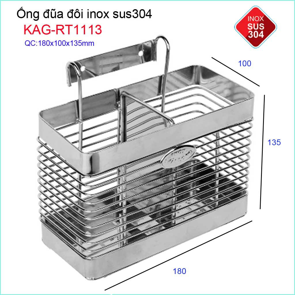 ỐNG ĐỰNG ĐŨA NHÀ BẾP INOX KAG-RT1113